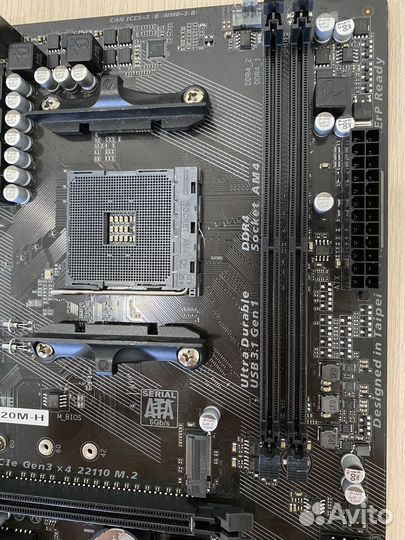 Материнская плата am4 gigabyte ga320m-h