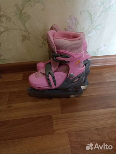Коньки детские размер 31-34