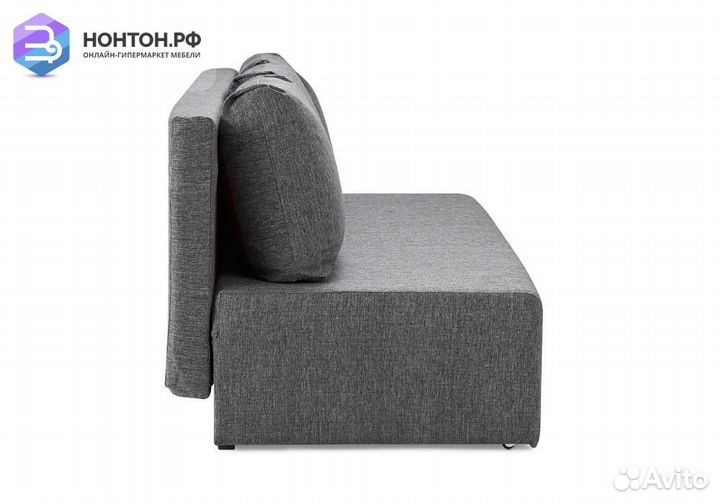 Диван еврокнижка Крит темно-серый