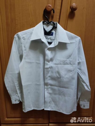 Рубашка белая на мальчика