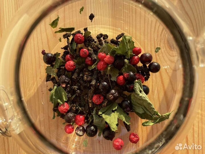 Иван-чай и смородина, ягоды и листья, тот самый