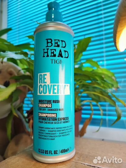 Tigi bed head recovery шампунь 400мл