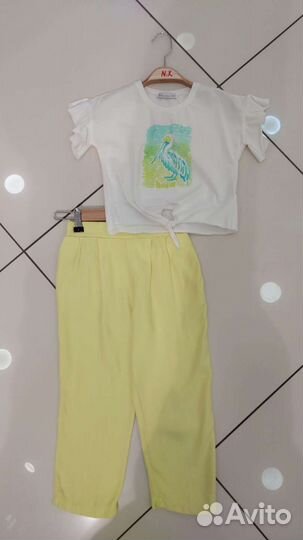 Летний костюм для девочки