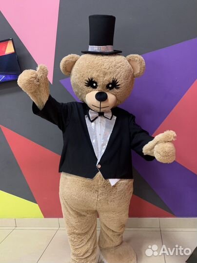 Ростовая кукла мишка зайка на праздник