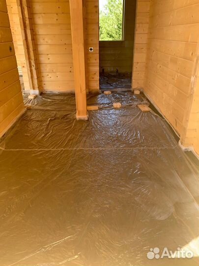 Стяжка пола за 1 день