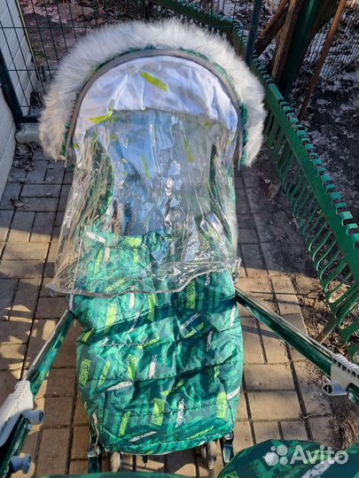 Санки коляска ника 7 8s