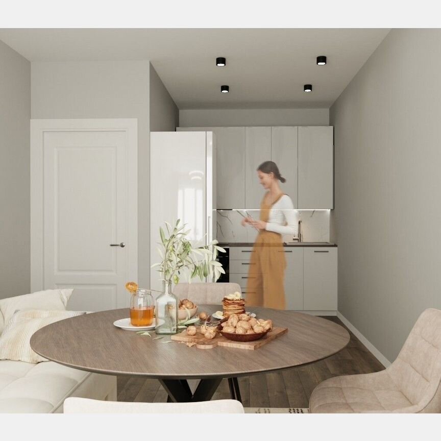 3-к. квартира, 89,1 м², 4/8 эт.