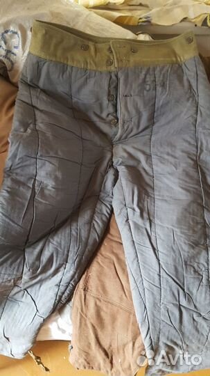 Советские ватные штаны