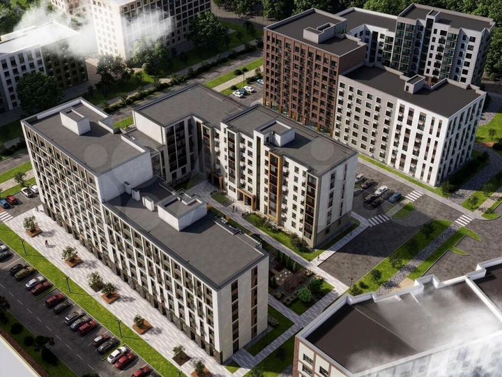 1-к. квартира, 43 м², 6/9 эт.