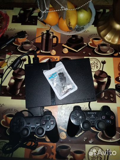 Sony PS2 64Gb прошитая(не чип) с играми