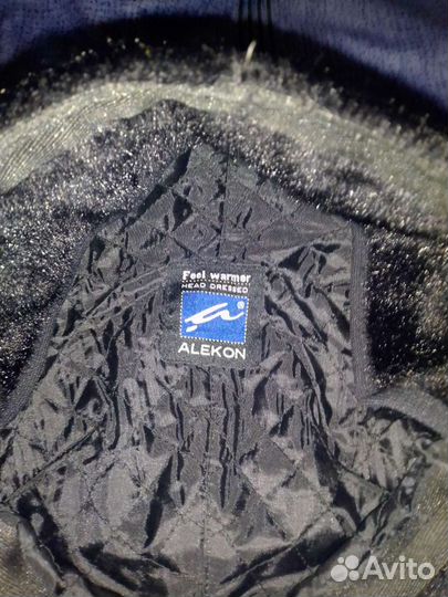 Кепка бейсболка мужская, утепленная