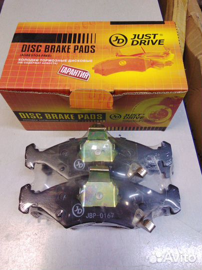 Тормозные колодки cobalt