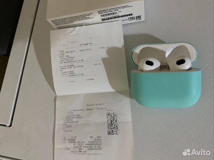 Наушники apple airpods 3 оригинал