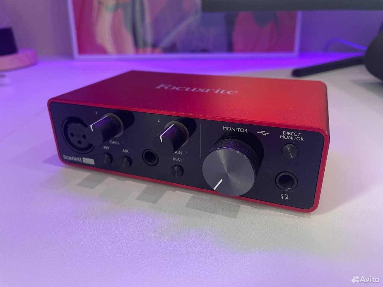 Звуковая карта focusrite scarlett solo 3rd gen купить в Санкт ...