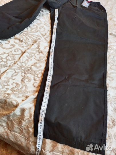 Штаны большого размера на шнурке