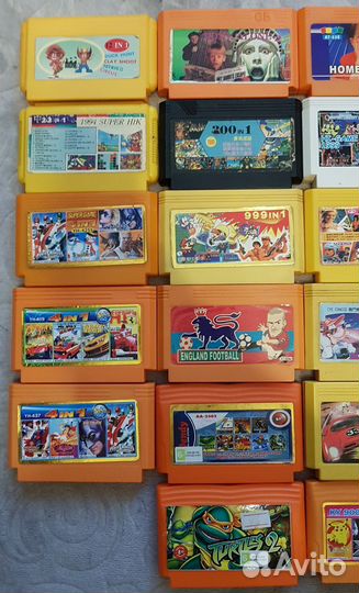 Dendy картриджи для приставки