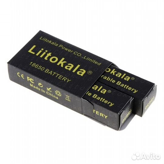 Аккумулятор Liitokala 18650 3500 mAh чёрный