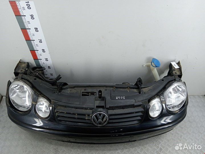 Бампер (ноускат) для Volkswagen Polo 4