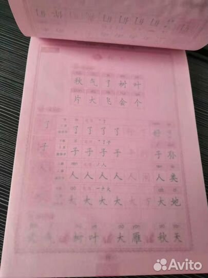 Прописи по китайскому языку