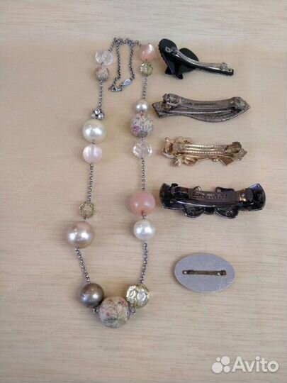 Бижутерия/заколка/брошь/бусы