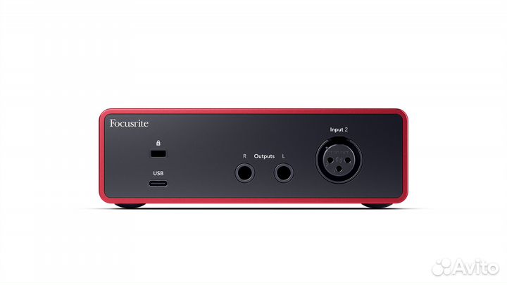Аудиоинтерфейс USB Focusrite Scarlett Solo 4th Gen
