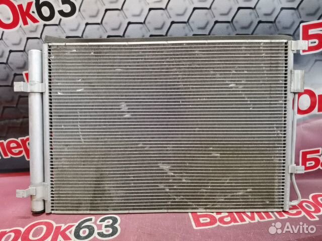 Радиатор кондиционера передний Hyundai Solaris