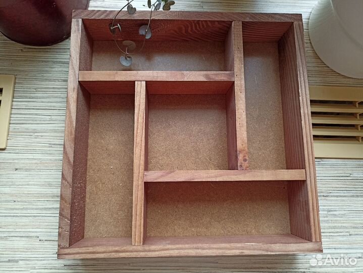 Деревянные боксы для оформления подарка