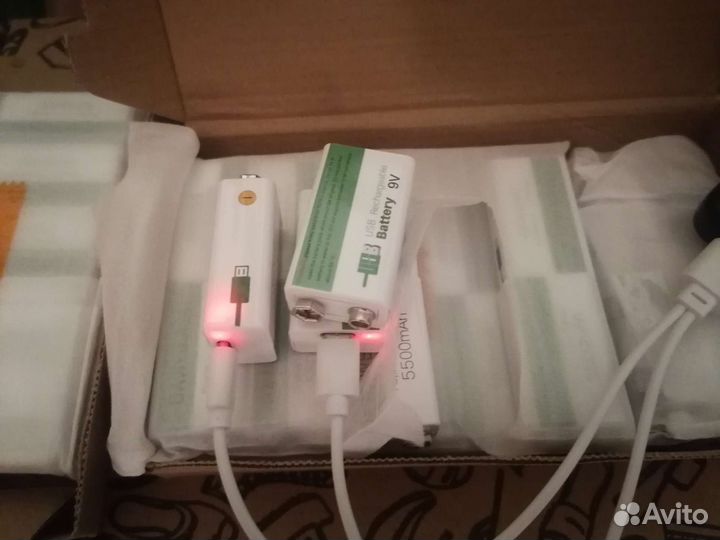 Элемент питания Крона 9в usb