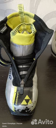 Лыжные ботинки fischer 35 размер