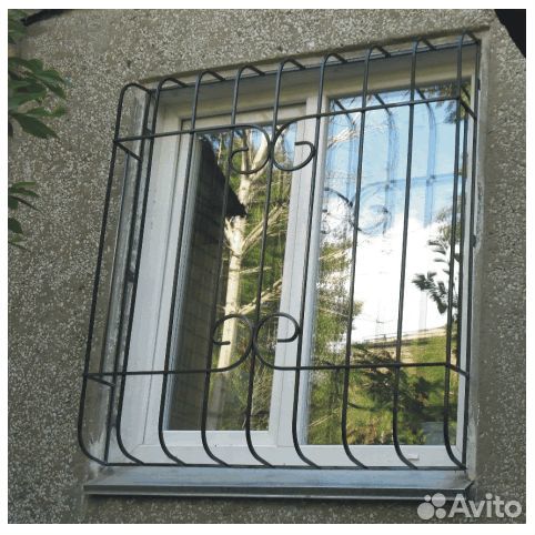 Решётки на окна выпуклые N 653