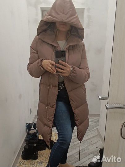 Пуховик зимний женский