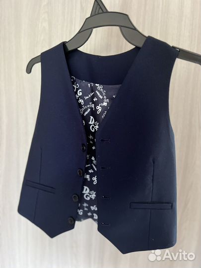 Пиджак школьный 2в1