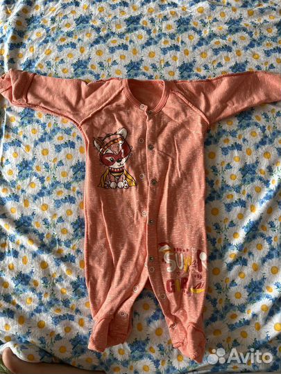 Детские вещи пакетом для девочек от 0 до 1,5 лет