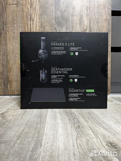 США Raizer next level bundle гарнитура мышь коврик