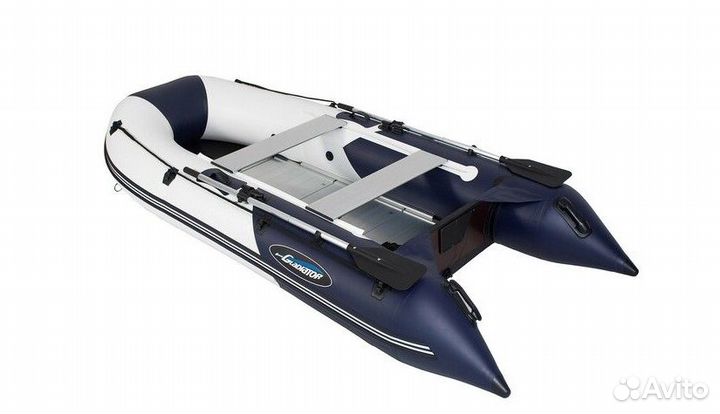 Надувная лодка gladiator B330AL Синий/белый