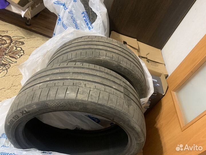 Continental SportContact 225/40 R19 и 255/35 R19