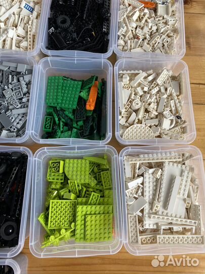 Кубики Лего россыпью