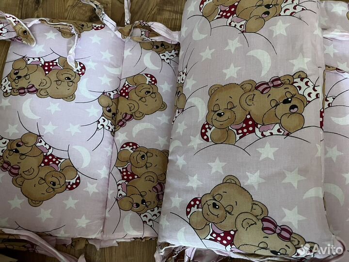 Бортики в кроватку