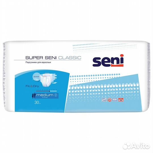 Подгузники для взрослых Super Seni Classic 2