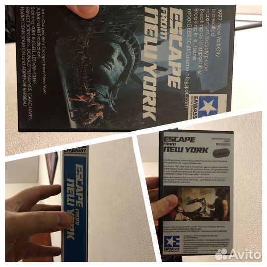 Видеокассеты VHS Фильмы 80-90-х