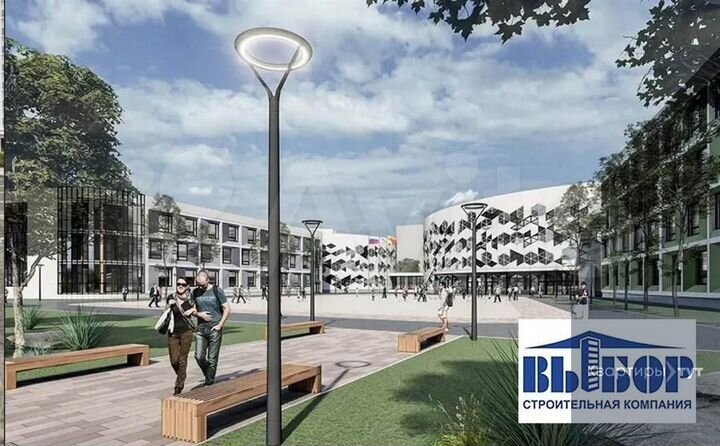 Квартира-студия, 28,4 м², 4/21 эт.