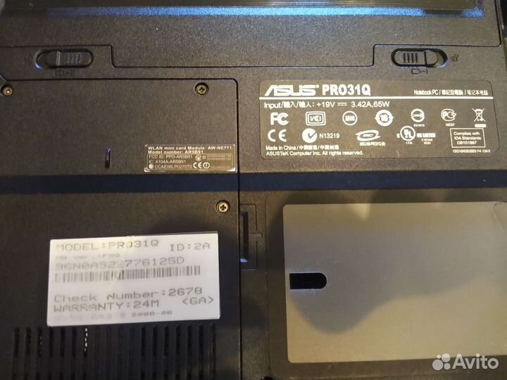 Ноутбук Asus pro31q