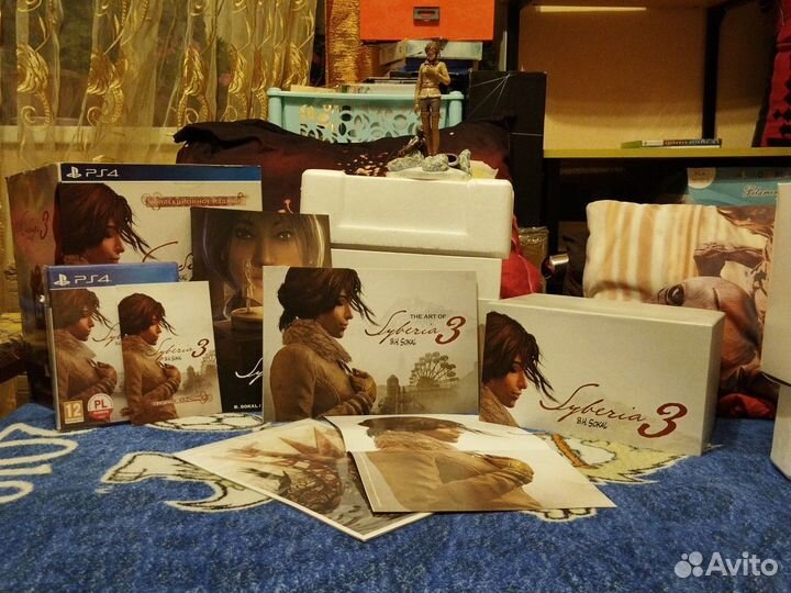 Игры на пс4 ps4/ps5 колекционное издание syberia 3