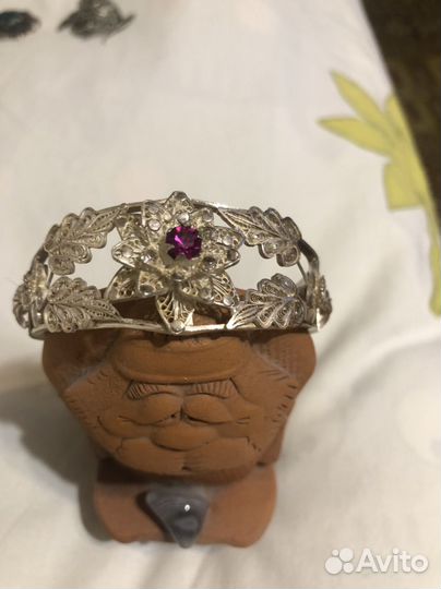 Ожерелье и браслет (ручная работа,серебро Индия)