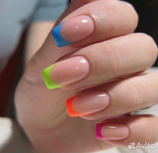 Наращивание ногтей, маникюр, педикюр