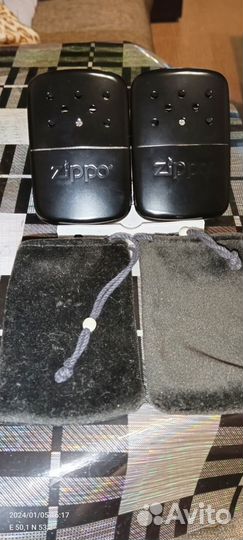 Каталитическая грелка Zippo black 2 шт