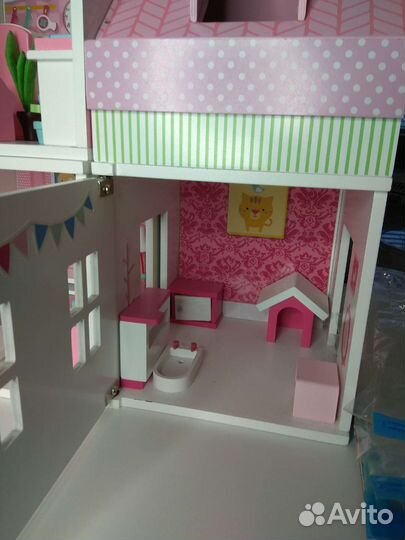 Домик кукольный деревянный ELC