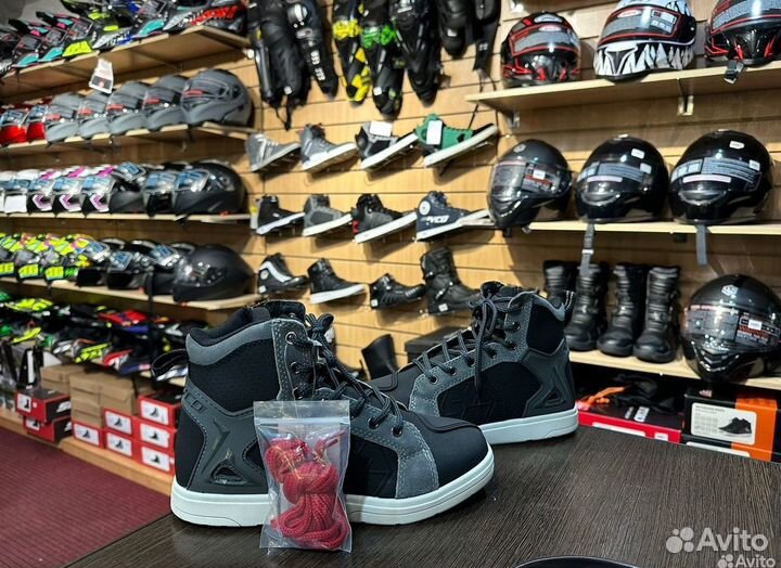 Мотоботы с защитой для мото