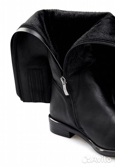 Сапоги кожаные