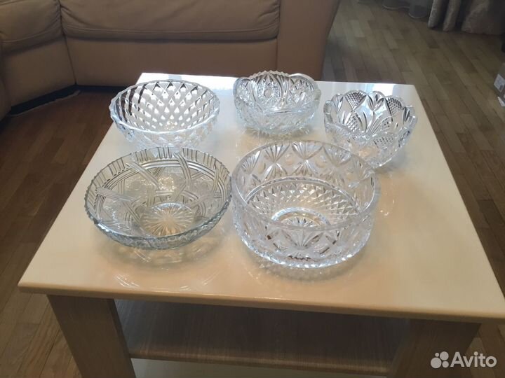 Ваза хрустальная СССР